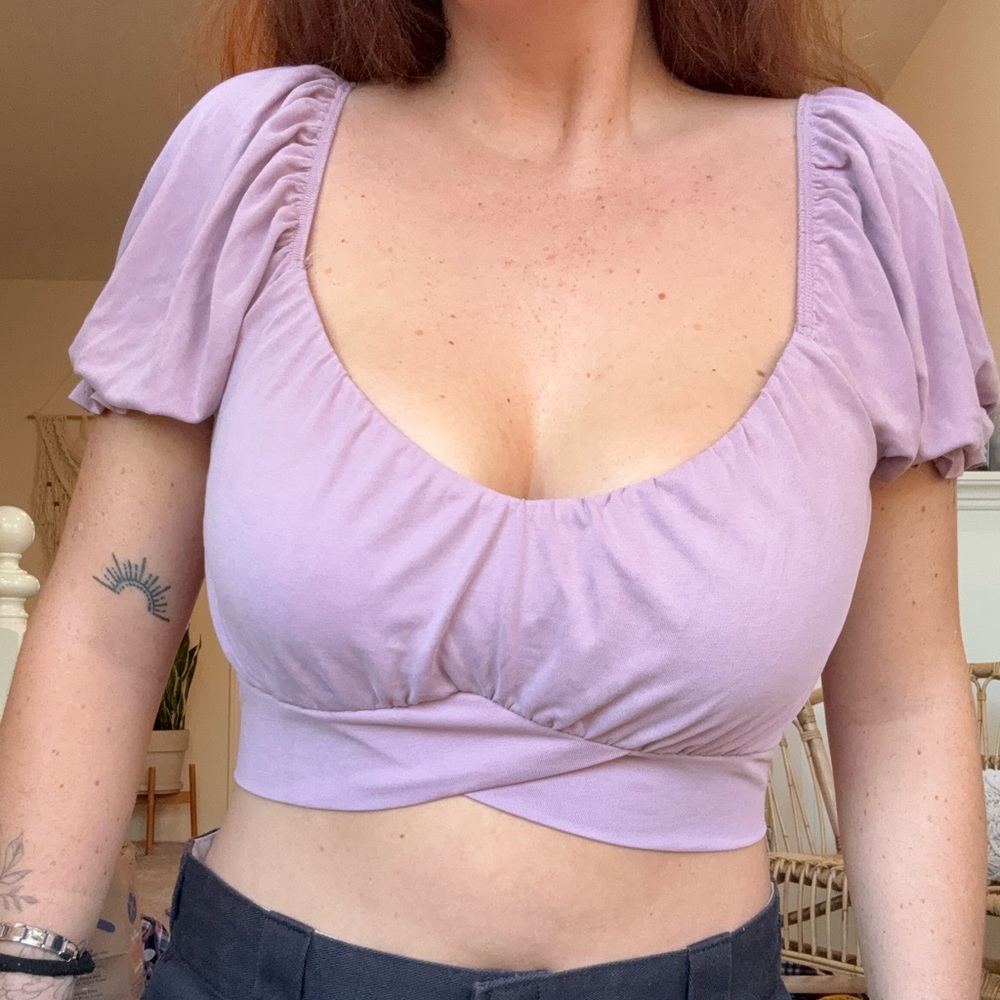 Lavender Women's Top